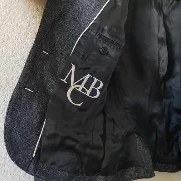 Malene Birger gray cropped jacket blazer size 8 - Picture 7 of 8